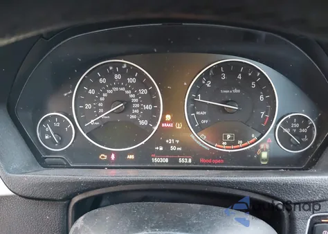 2015 BMW 320I xDrive z USA, uszkodzony, nr VIN WBA3C3C52FP663810